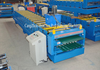 El PLC controla el rollo de acero automático de la capa doble que forma eficacia alta de la máquina