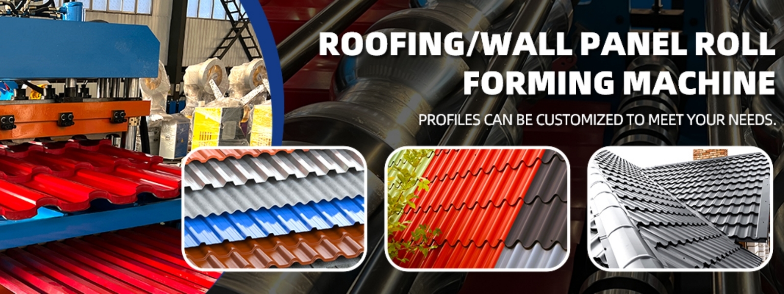 Calidad Ventanal Roll Azulejos que forma la máquina Fábrica