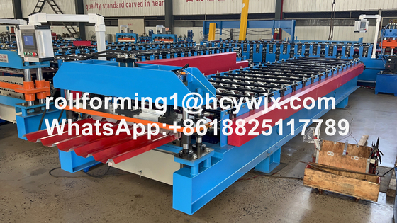 TP25/TP35/TP40 20m/min Máquina de formación de rollos corrugados para láminas de techo