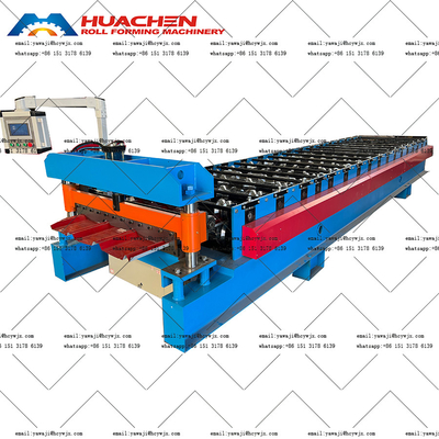 Máquina de moldeado de techo de azulejos de acero / máquina de techado de metal para la venta