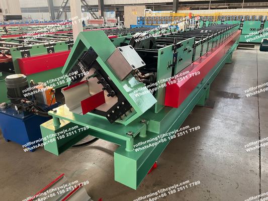 Máquina de alcantarillado de acero / aluminio / cobre para perfiles de alcantarillado de agua de lluvia