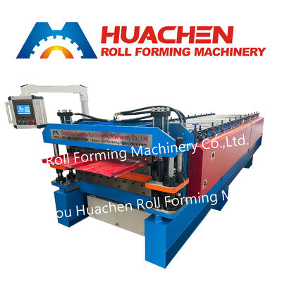Trapezoidal single-layer and double-layer ceramic tile sheet forming machine