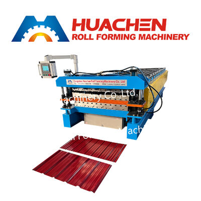Máquina de moldeado de rodillos de techo de doble capa Ibr & Step Tile Sheet Making Machine