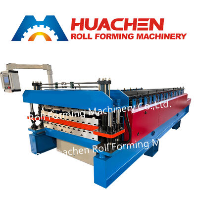 Máquina de moldeado de láminas de techo corrugado de aluminio
