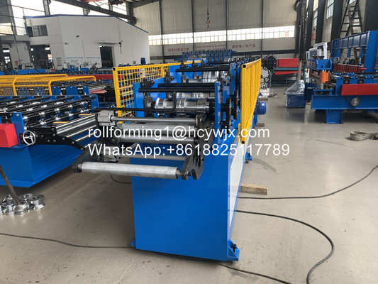 Máquina de moldeado de rodillos de alta precisión con material de rodillo Cr12 y Delta PLC