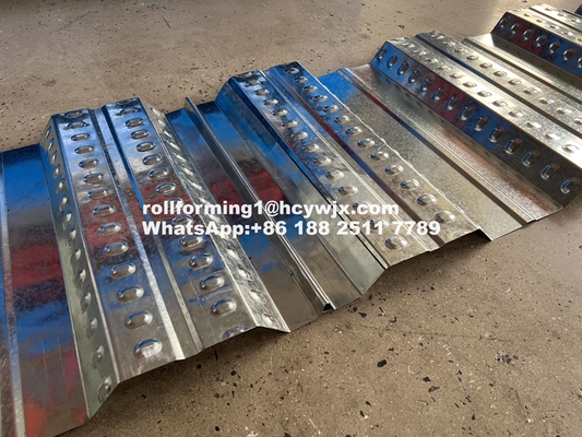Máquina de moldeado de rodillos de cubierta de piso controlada por PLC de 400 mm de vigas de acero de 1220 mm de ancho