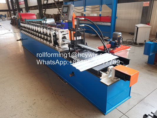 Máquina de moldeado de rodillos de puertas de obturador de alta velocidad con material de hoja de corte Cr12