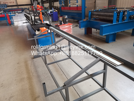 Máquina de moldeado de rodillos de puertas de obturador de alta velocidad con material de hoja de corte Cr12