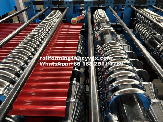 Máquina automática de moldeado de rodillos de doble capa en frío