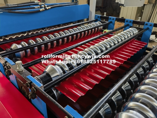 Máquina de moldeado de rodillos de 4 kW con diámetro del eje principal de 70-80 mm
