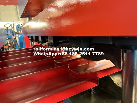 Máquina de moldeado en frío de doble capa con perfil C15 y TR10-113