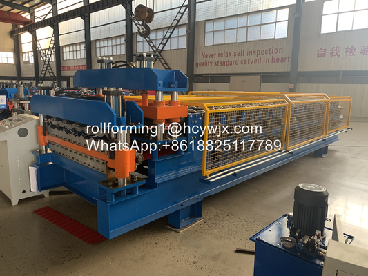 Sistema de formación de rodillos para la máquina de construcción de metal