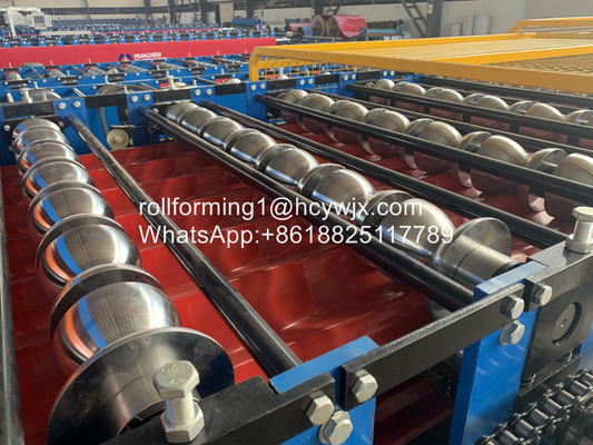 Sistema de formación de rodillos para la máquina de construcción de metal