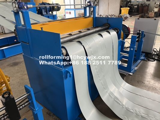 Máquina de corte de astillas controlada por PLC para materia prima GI / PPGI