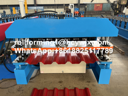 TP25/TP35/TP40 20m/min Máquina de formación de rollos corrugados para láminas de techo