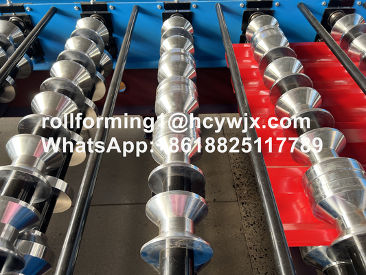 TP25/TP35/TP40 20m/min Máquina de formación de rollos corrugados para láminas de techo
