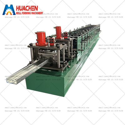 Más barato CZ máquina de moldeado de rollo de purlin marco de acero y máquinas para hacer purlin línea de producción de paneles de construcción