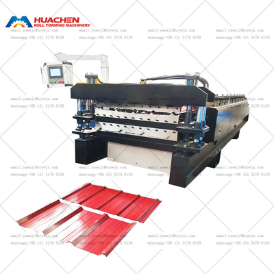 Máquina de moldeado de rollo de doble capa de panel PBR y panel AG para la venta