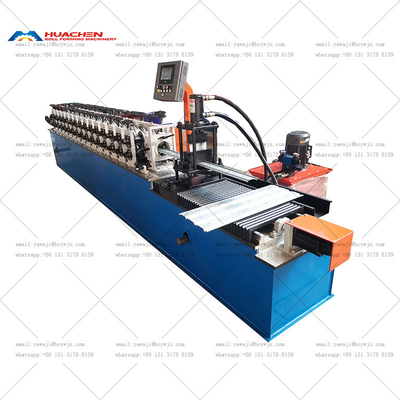 Máquina de moldeado de rodillos de puertas de persianas de acero de color 15 m/min