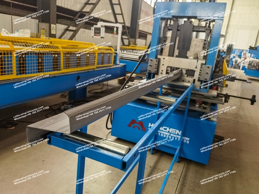 CZU M4Z/M4C Máquina de moldeado de rodillos de purlins Un clic para cambiar el tamaño del perfil