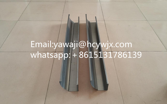 Automáticamente placa de acero galvanizado techado de metal lluvia alcantarillado máquina de formación de rollos