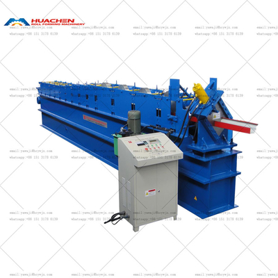 Máquina de moldeado de rodillos de corte hidráulico de acero Cr12 con control PLC
