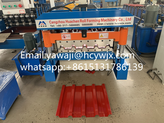 Máquina para formar láminas de techo trapezoidal / lámina para formar láminas de techo IBR