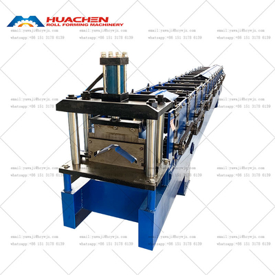 Máquina de moldeado de rodillos de tapa de columna de techo para un grosor de 0,3-0,6 mm