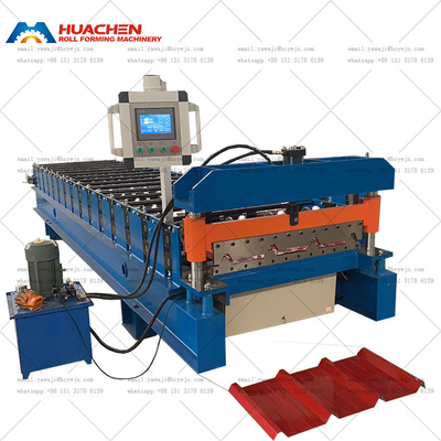 Equipo de formación automática de paneles de techo trapezoidales con velocidad rápida