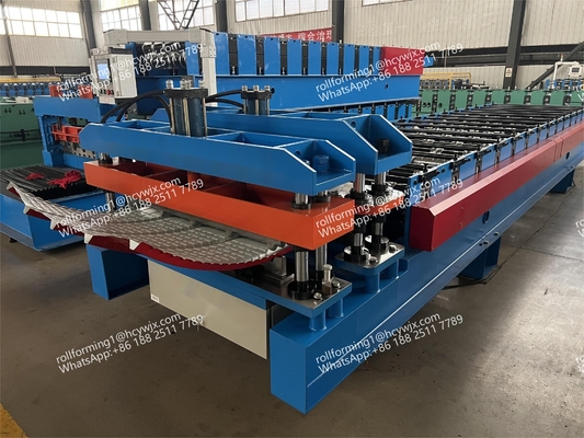 Máquina de formación de rodillos de arco de dos en uno para el mercado de Omán