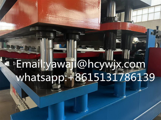 Máquina de moldeado de rodillos de techo de metal para la producción de velocidad 15m/min Diámetro del eje 70mm