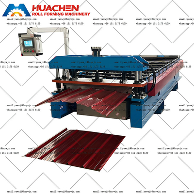 Máquina de moldeado de rodillos de techo personalizable 380v 50Hz 3 fases