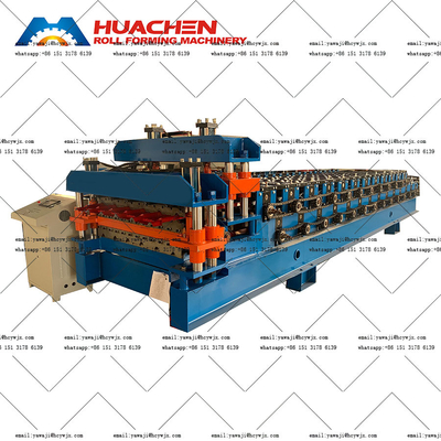 380v 50Hz 3 Fases Voltage Máquina de moldeado de rodillos de doble cubierta con material de corte CR12 hecha