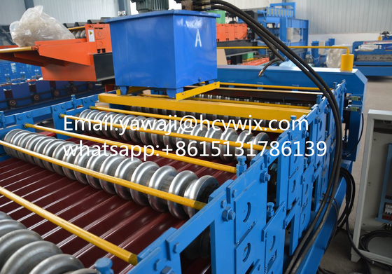 Máquina de moldeado de doble cubierta para 1250 mm de ancho de material en corto tiempo de entrega