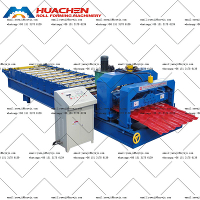 Máquina de moldeado de azulejos de aluminio de paso personalizable para 380v 50Hz 3 fases
