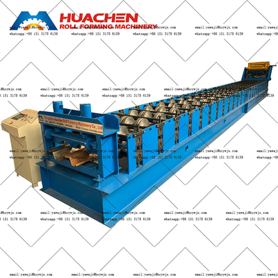 Máquina de moldeado de paneles de rodaje con accionamiento de cadena para el tipo de material PPGI / GI