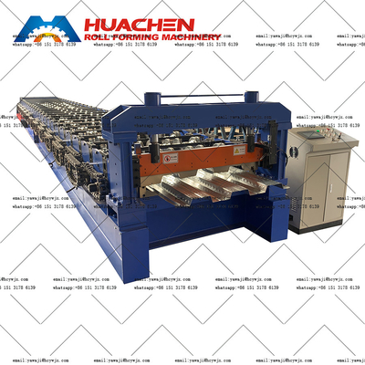 Máquina de moldeado de rodillos de cubierta de metal de acero totalmente automática con 380v 50Hz 3 fases de voltaje