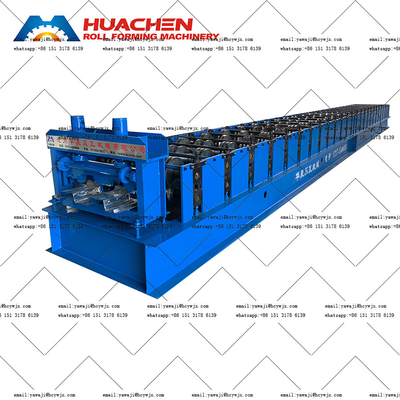 PPGI / GI Máquina de formación de cubierta de piso de acero metálico para 788mm