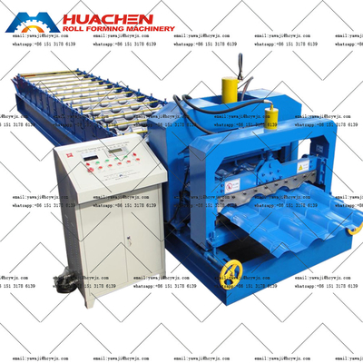 Máquina de moldeado de azulejos de acero acristalado de aluminio