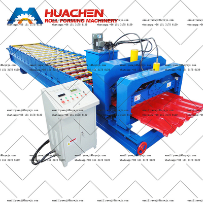 Máquina de moldeado de azulejos enrollados de aluminio