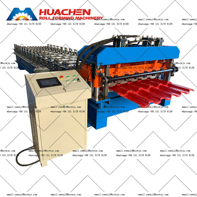 1220 mm Máquina de moldeado de azulejos vidriados de aluminio de 0,6 mm
