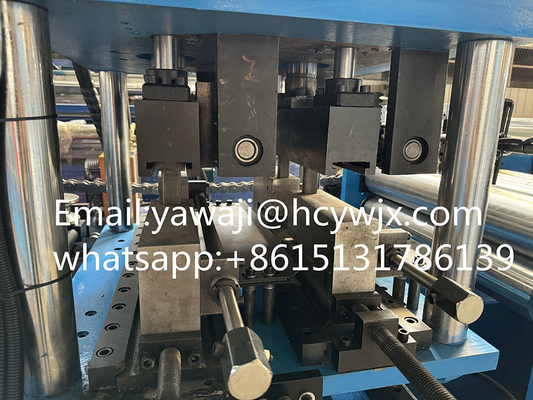 Cortador hidráulico de acero galvanizado OMEGA máquina de moldeado de rollos de purlin con CE