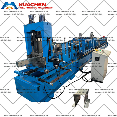 Cortador hidráulico de acero galvanizado OMEGA máquina de moldeado de rollos de purlin con CE