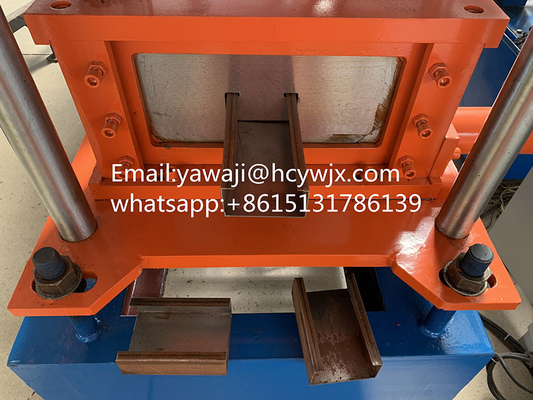 Control de PLC C Máquina de moldeado de rodillos de purlin