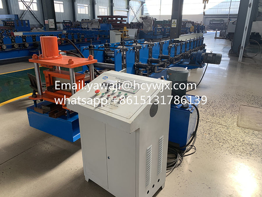 Control de PLC C Máquina de moldeado de rodillos de purlin