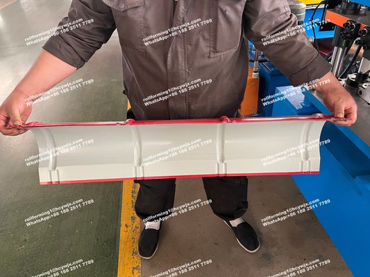 Rollo de alta velocidad de la techumbre del casquillo de Ridge del tejado de la hoja de acero del color que forma la teja que hace la máquina