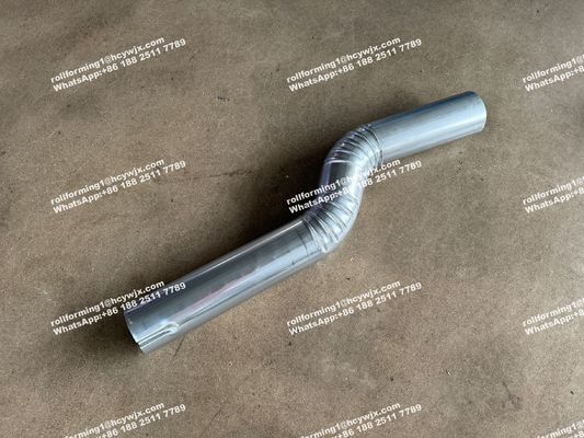 Máquina de moldeado de rodillos de cañón de lluvia de cañón hidráulico de corte de 100 mm o diámetro personalizado