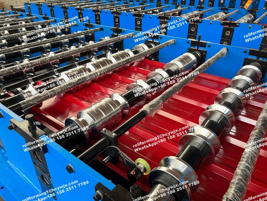 Máquinas de moldeado de láminas de metal galvanizadas de 1250 mm 5.5kw Potencia