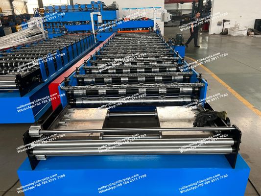 Producir máquina de moldeado de azulejos para techos/máquina de fabricación de azulejos vidriados/moldeador de láminas de acero