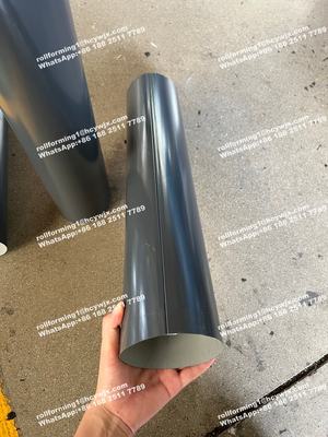 Máquina de Conformado de Rollo para Canalones Redondos para Bajantes de Agua de Lluvia / Tubería de Agua